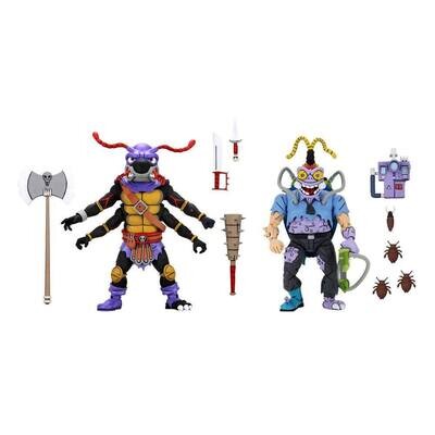 NECA TMNT Turtles Antrax & Scumbug ca. 18 cm Ultimate Actionfigur