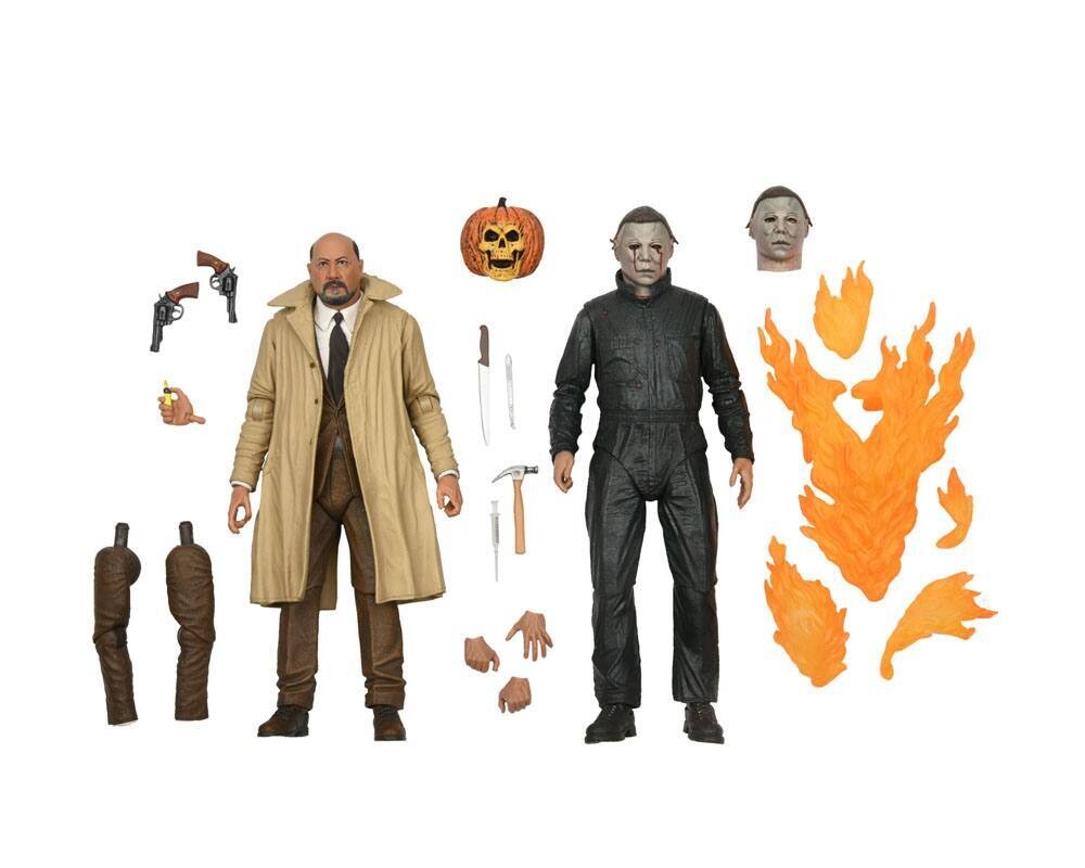 NECA Halloween II Michael Meyers & Dr. Loomis Ultimate Actionfigur