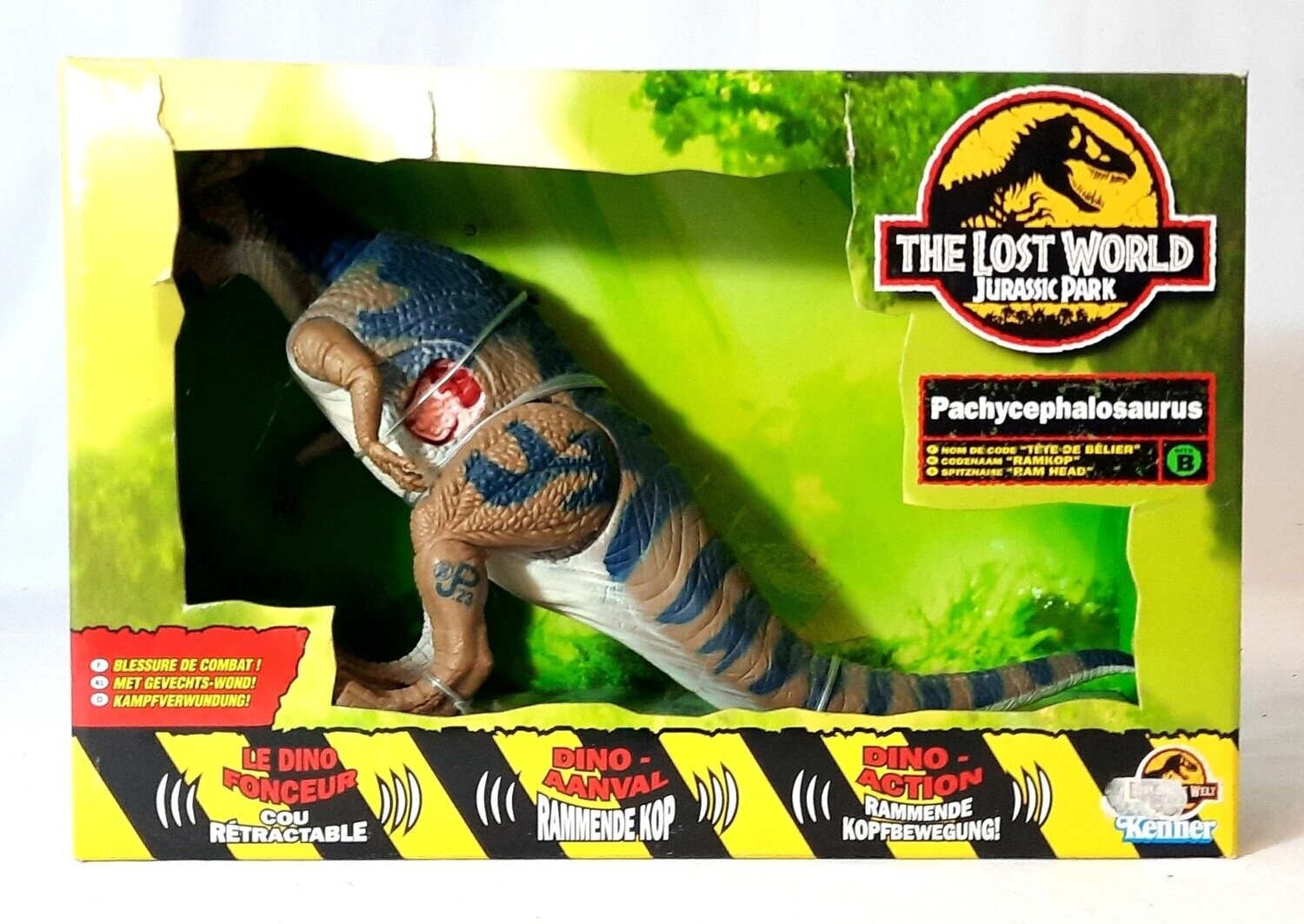 Kenner Jurassic Park The Lost World Pachycephalosaurus Dino MISB NEU ...