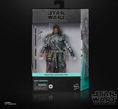 Star Wars: Rogue One Black Series Deluxe Actionfigur 2023 Saw Gerrera 15 cm