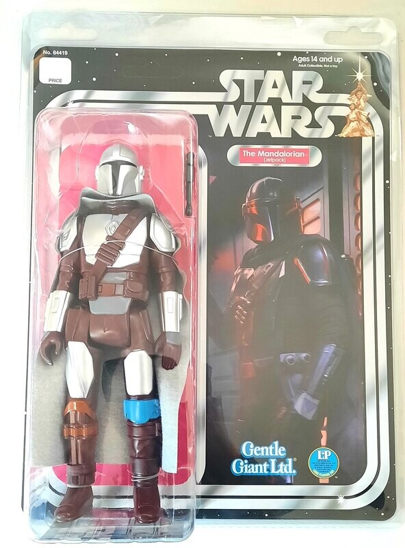 Gentle Giant Star Wars Jumbo The Mandalorian Kenner Vintage Beskar Armor 30cm