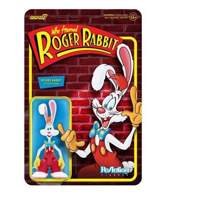 Super7 ReAction Falsches Spiel mit Roger Rabbit Actionfigur