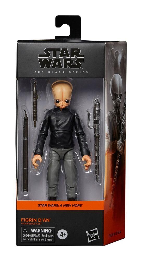 Star Wars The Black Series Figrin D án Episode IV Actionfigur ca. 15 cm