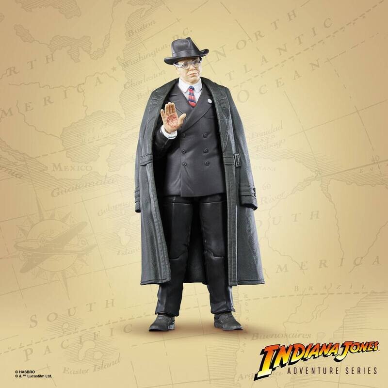 Hasbro Indiana Jones Adventure Series: Jäger des verlorenen Schatzes Actionfigur Major Arnold Toht 15 cm