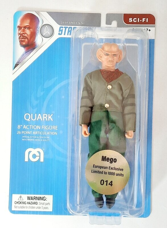 Mego Star Trek DS9 Quark Limited Actionfigur 8 Inch ca. 20 cm