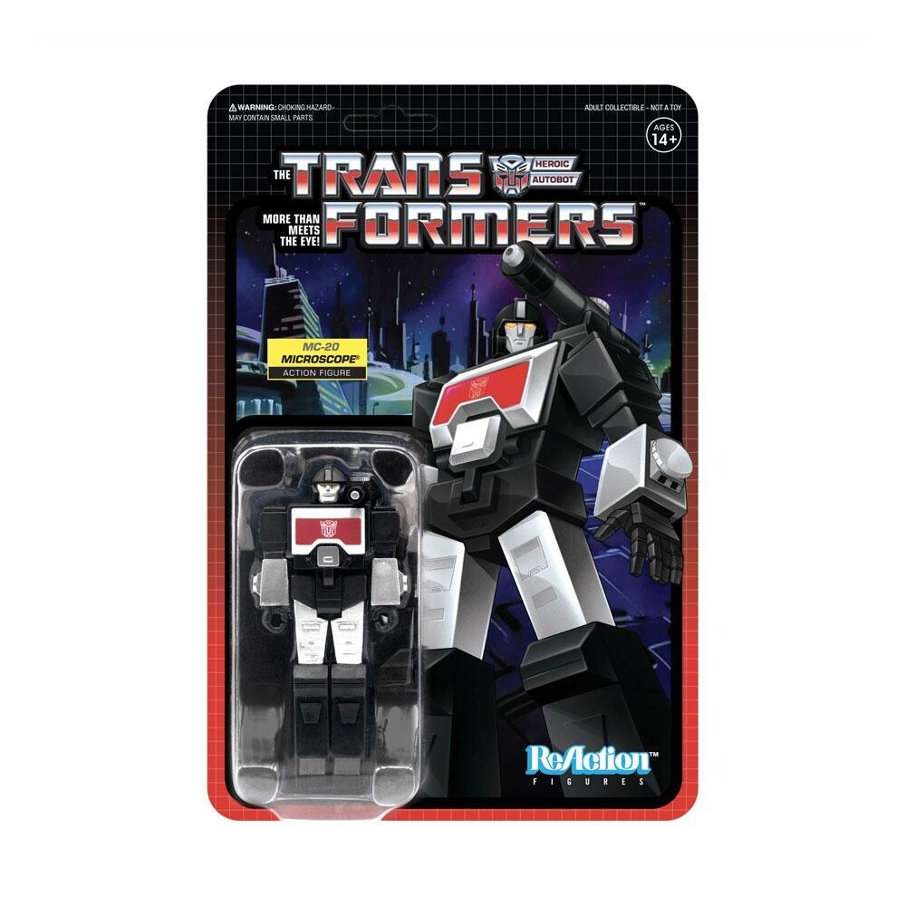 Super7 ReAction Transformers Perceptor MC-20 Actionfigur ca. 10 cm