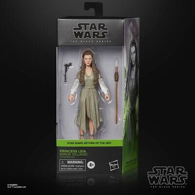 Hasbro Star Wars Black Series Princess Leia Ewok Village Actionfigur