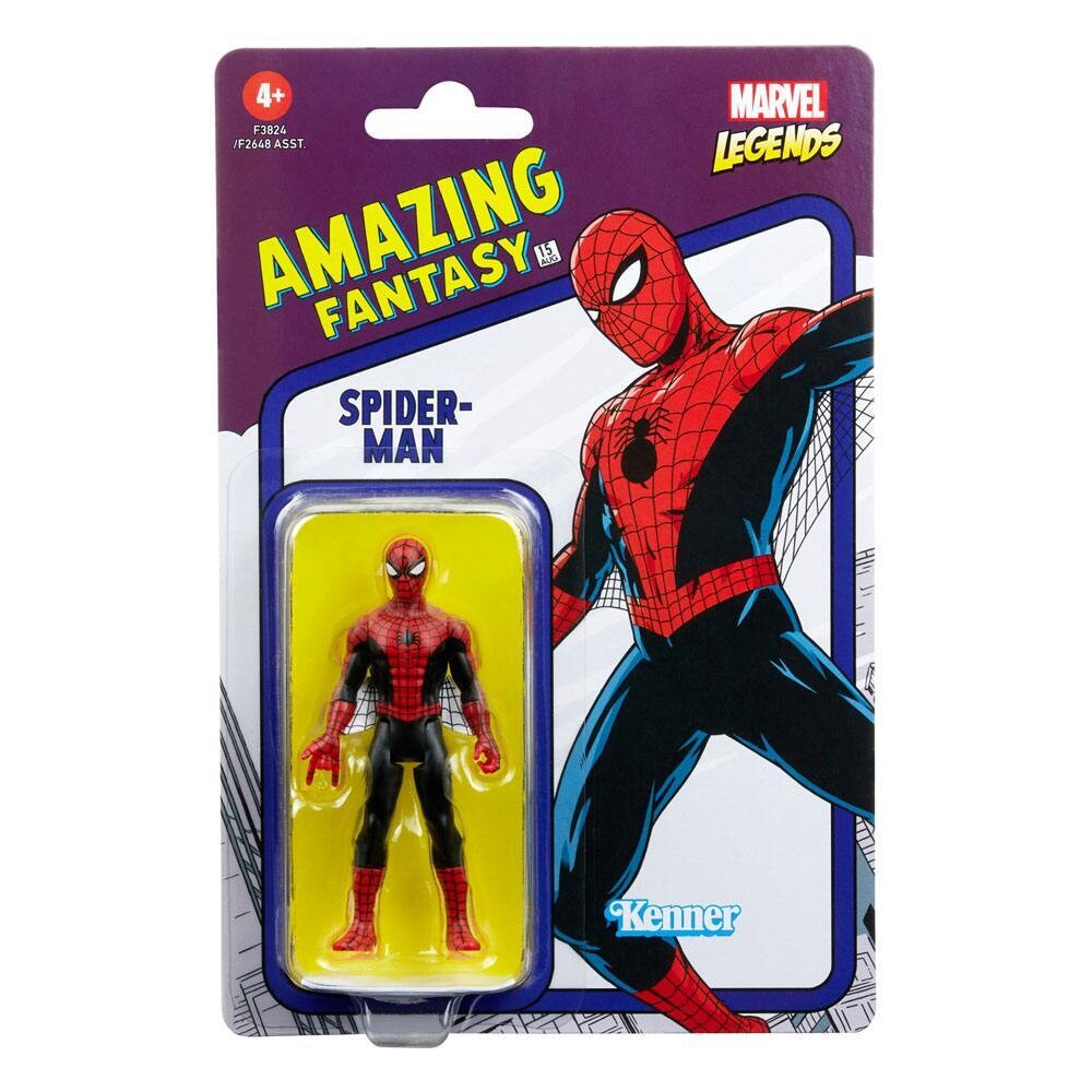 Marvel Legends Retro Collection Spider-Man 3,75Inch ca. 10 cm