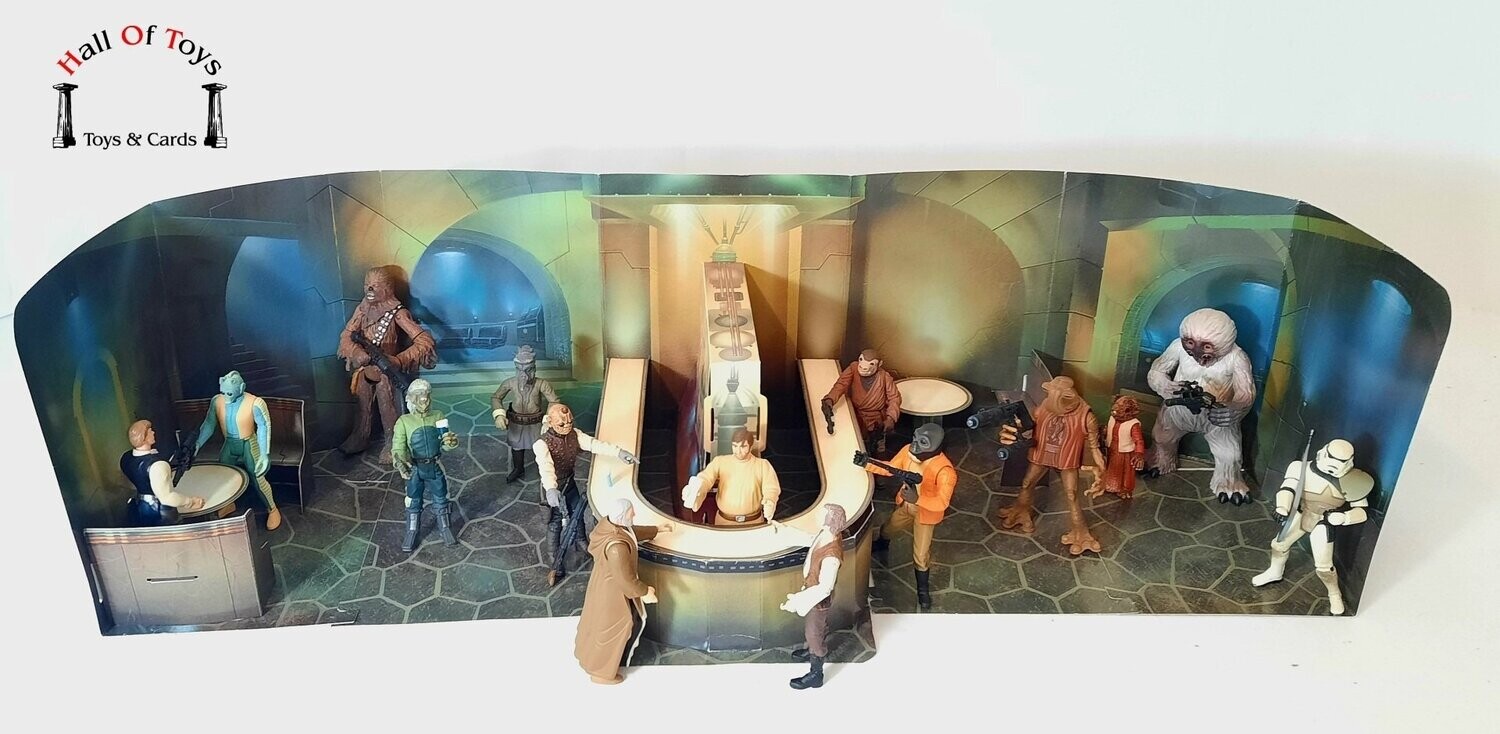Star Wars Mos Eisley Cantina Diorama PotF Figuren Sammlung Vintage Collection