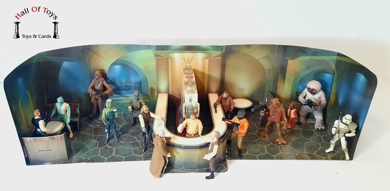 Star Wars Mos Eisley Cantina Diorama PotF Figuren Sammlung Vintage Collection