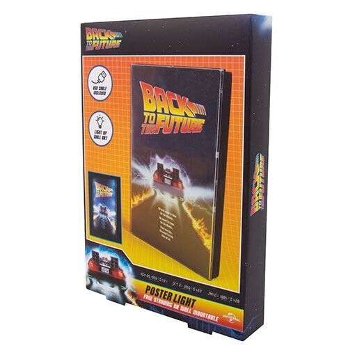 FIZZ Creations Zurück in die Zukunft Poster mit Leuchtfunktion Burning Rubber