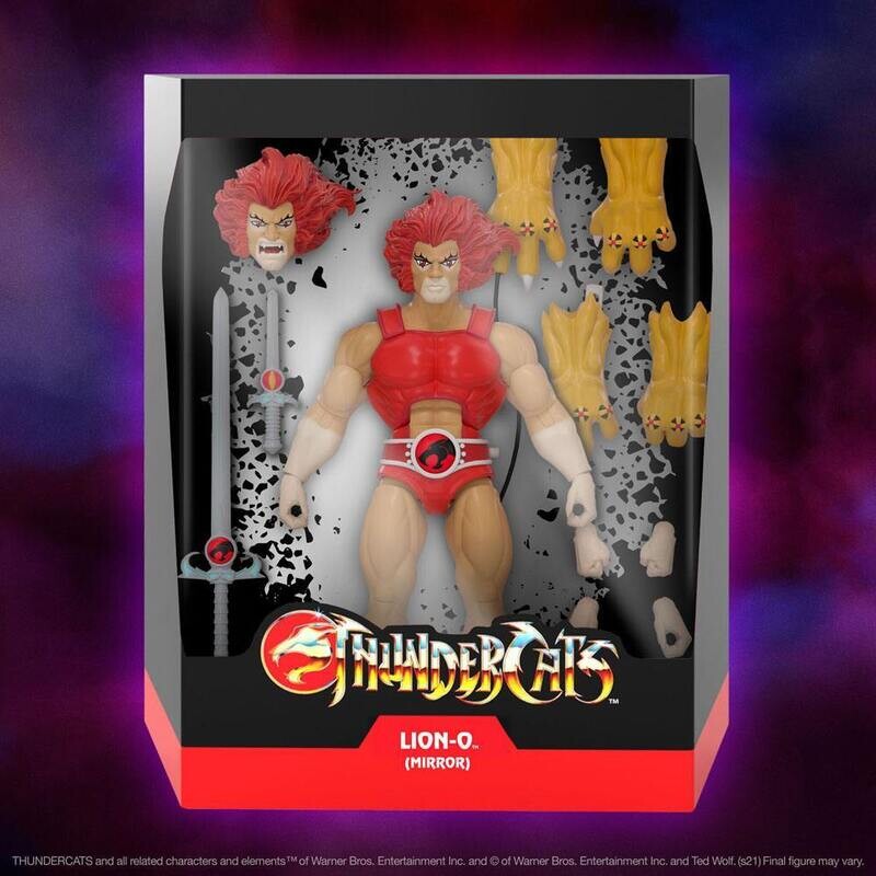 Super7 Thundercats Ultimates Actionfigur Lion-O (Mirror) ca. 18 cm