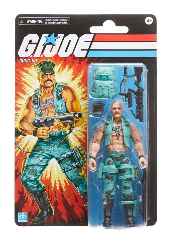 Hasbro G.I. Joe Retro Collection Gung-Ho Actionfigur 15 cm