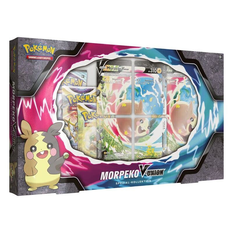 Pokemon Sammelkarten Morpeko V-Union Kollektion Box DEUTSCH