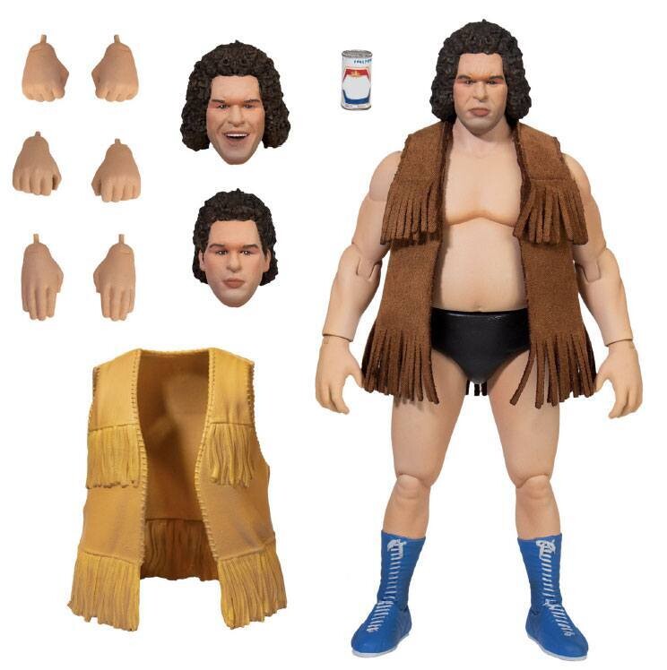 Super7 Andre The Giant Rene Roussimoff Wrestling Ultimates Actionfigur ca. 18 cm