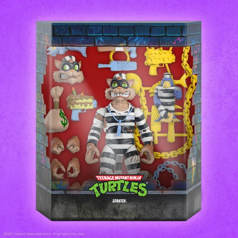 Teenage Mutant Ninja Turtles Ultimates Scratch SUPER7 TMNT