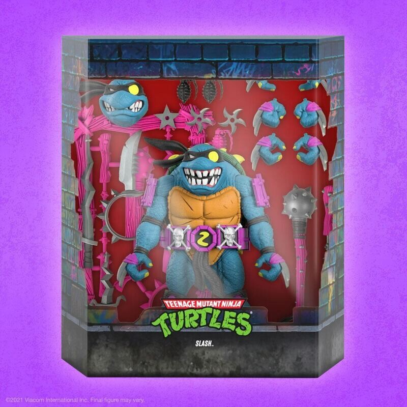 Teenage Mutant Ninja Turtles Ultimates Slash SUPER7 TMNT