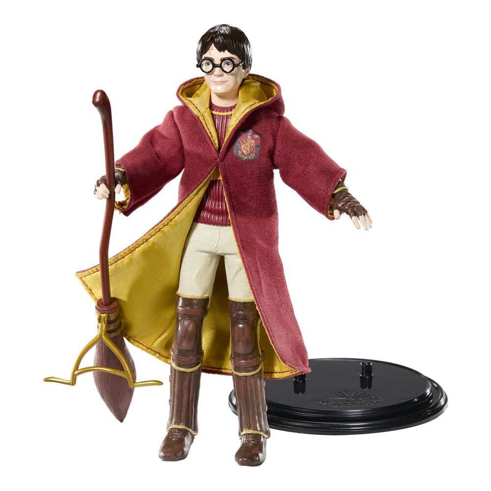 Noble Collection Harry Potter Bendyfigs Harry Potter Quidditch 19 cm Figur
