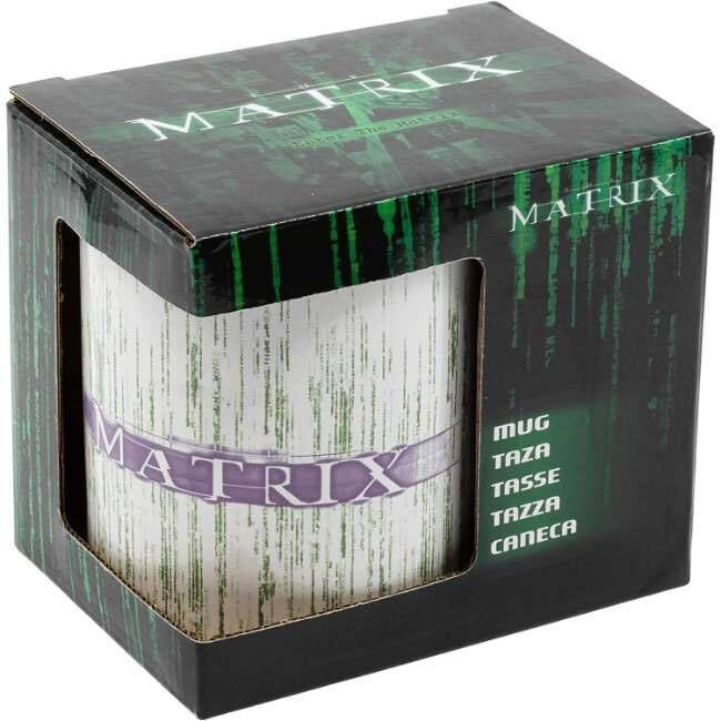 Keramiktasse Matrix Logo 325 ml Mug Neo Film Fan-Artikel