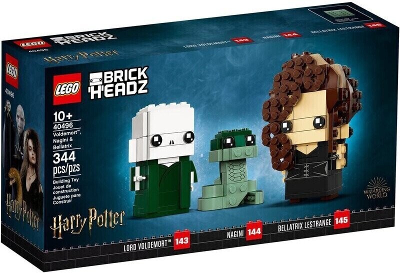 Lego BrickHeadz 40496 Harry Potter Voldemort, Nagini & Bellatrix