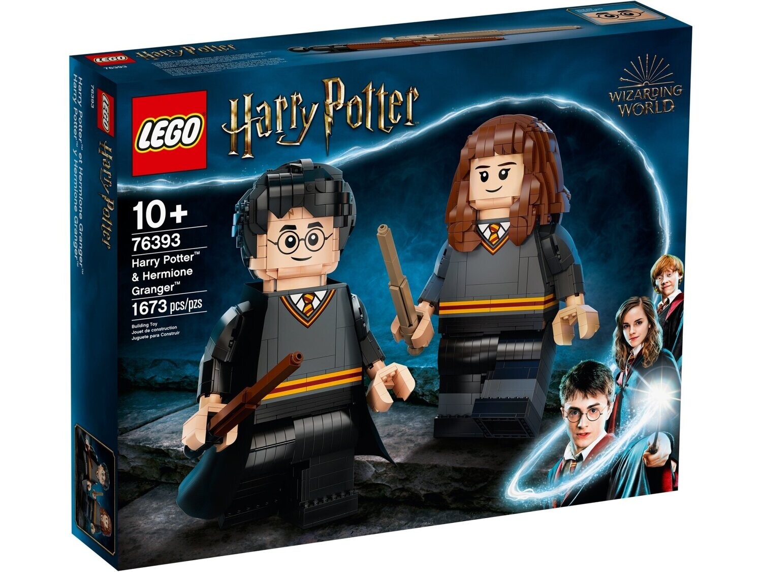 LEGO Harry Potter 76393 Harry Potter & Hermine Granger Baubare Figuren