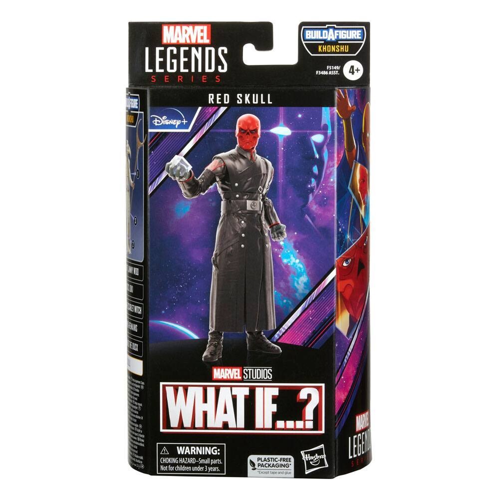 Hasbro Marvel Legends What If...? Red Skull Khonshu BAF Actionfigur