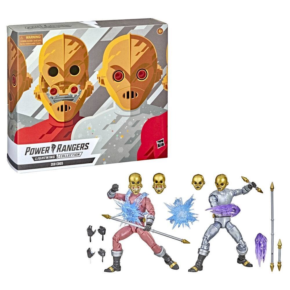 Hasbro Power Rangers Lightning Collection 2er-Pack Zeo Cogs Exclusive 2021