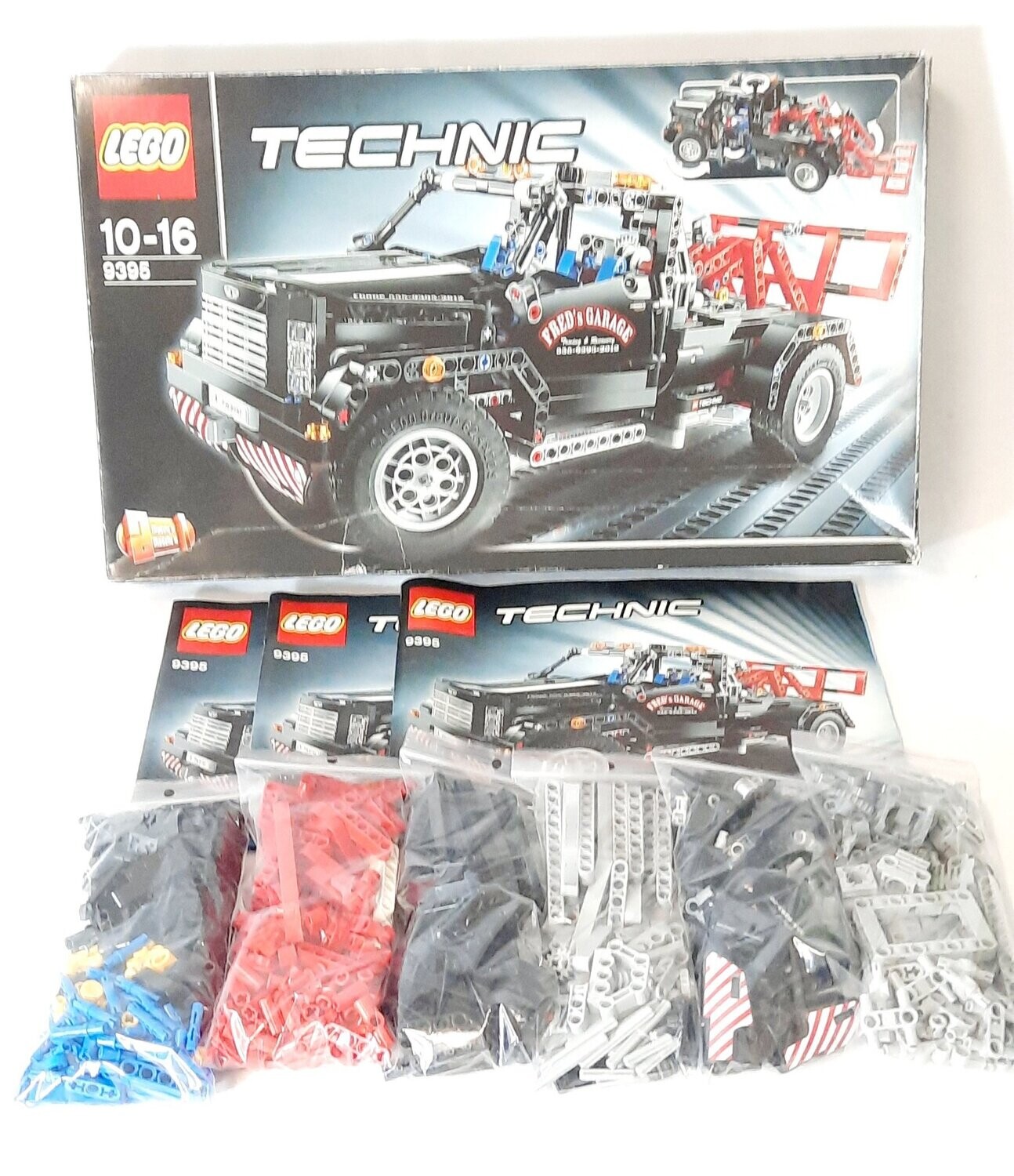 LEGO Technic 9395 Pick-up Tow Truck 100 % KOMPLETT inkl. Bauanleitung + OVP