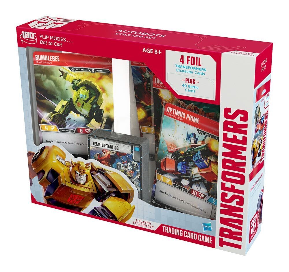 TRANSFORMERS Traiding Card Game Autobots Starter Deck Set Box 44 Karten