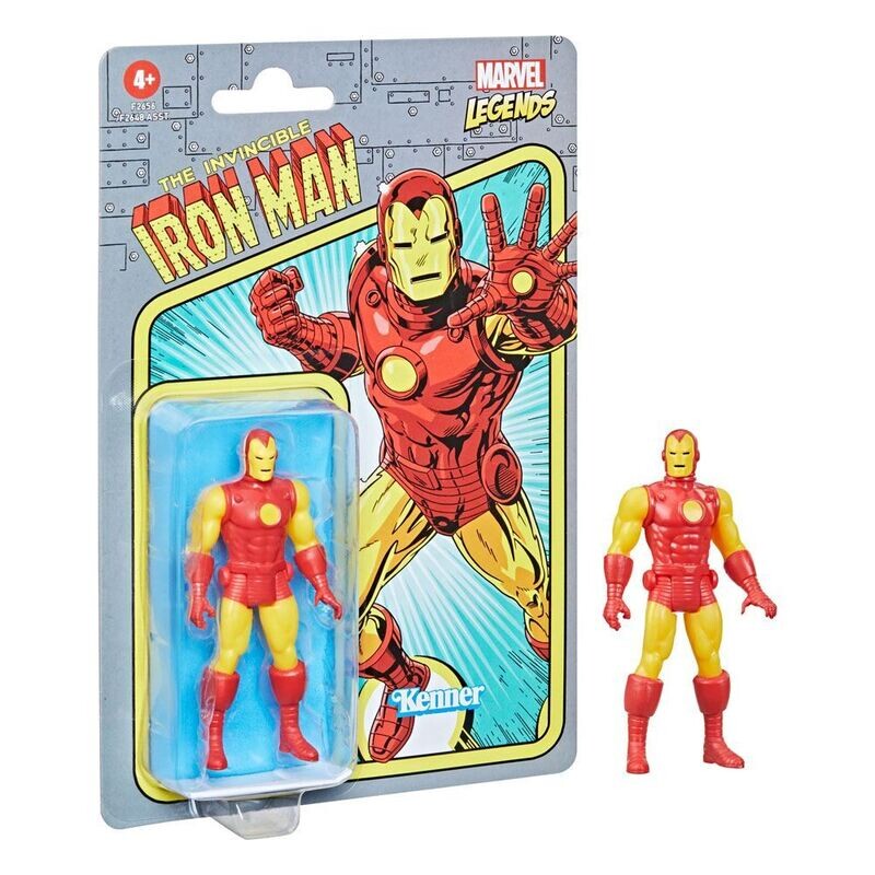 Hasbro Marvel Legends Retro Collectin Iron Man Actionfigur