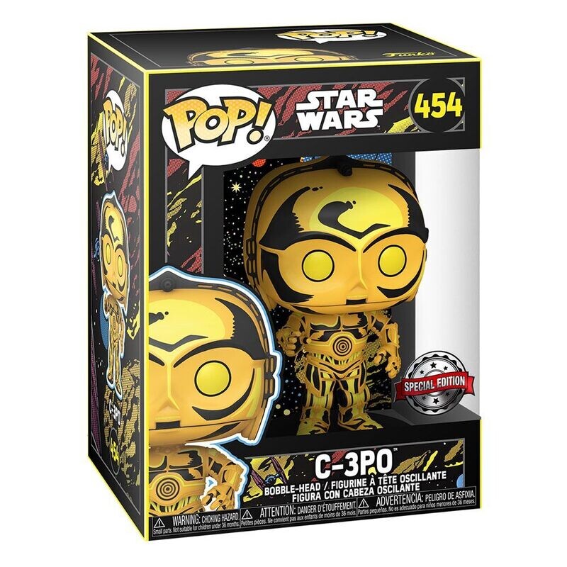 Funko POP! Star Wars Retro Series C-3PO Special Edition Vinyl Figur