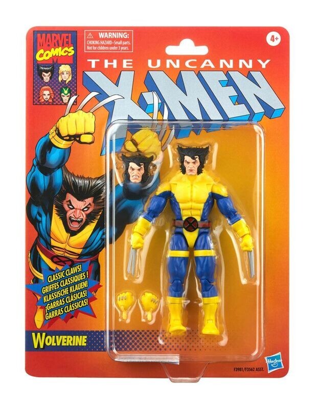 Hasbro Marvel Legends The Uncanny X-Men Wolverine Actionfigur 15 cm