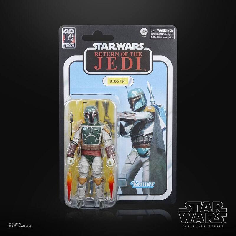 Star Wars Black Series 40th Anniversary Boba Fett Deluxe Actionfigur 15 cm