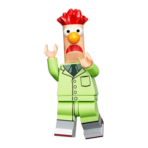 LEGO Minifigur The Muppets 71033 Beaker inkl. BAUANLEITUNG NEU !