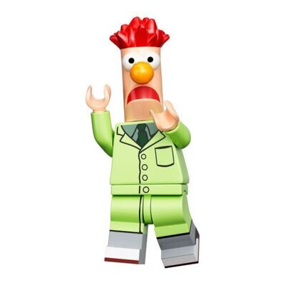 LEGO Minifigur The Muppets 71033 Beaker inkl. BAUANLEITUNG NEU !
