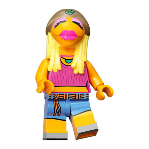 LEGO Minifigur The Muppets 71033 Janice inkl. BAUANLEITUNG NEU !