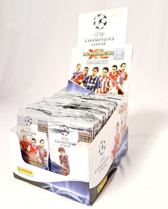 Panini Adrenalyn XL Champions League 2010/2011 100x Booster Display OVP SEALED