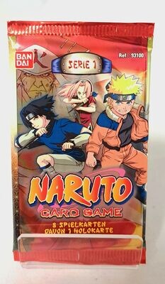 Bandai Naruto Card Game Serie 1 Booster Pack Holo NEU OVP SEALED