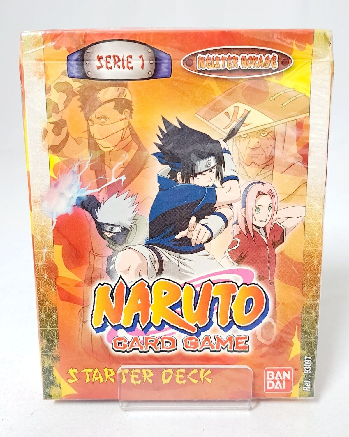 Bandai Naruto Card Game Serie 1 dt. Meister Hokage Starter Set NEU OVP SEALED
