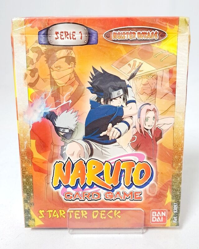 Bandai Naruto Card Game Serie 1 dt. Meister Hokage Starter Set NEU OVP SEALED