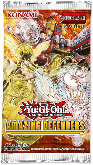 Konami Yu-Gi-Oh! TRADING CARD GAME Amazing Defenders Booster Pack DEUTSCH