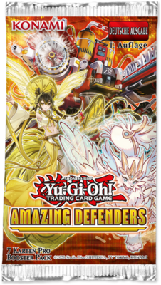 Konami Yu-Gi-Oh! TRADING CARD GAME Amazing Defenders Booster Pack DEUTSCH