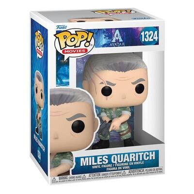 Funko POP! Avatar Miles Quaritch Vinyl Figur 9 cm