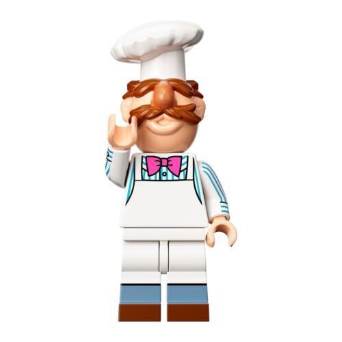 LEGO Minifigur The Muppets 71033 The Swedish Chef inkl. BAUANLEITUNG NEU !
