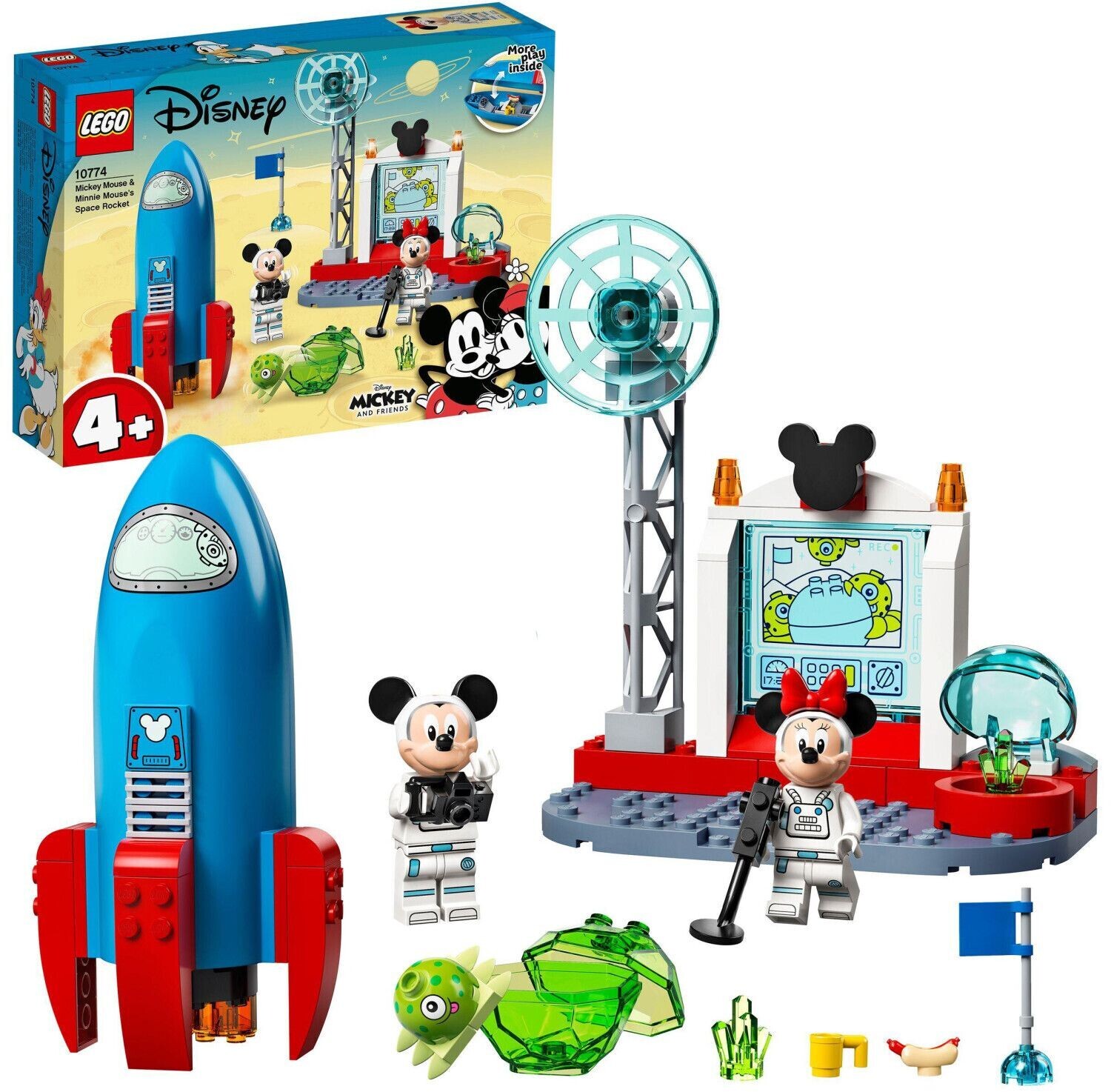 LEGO 10774 Mickys und Minnies Weltraumrakete