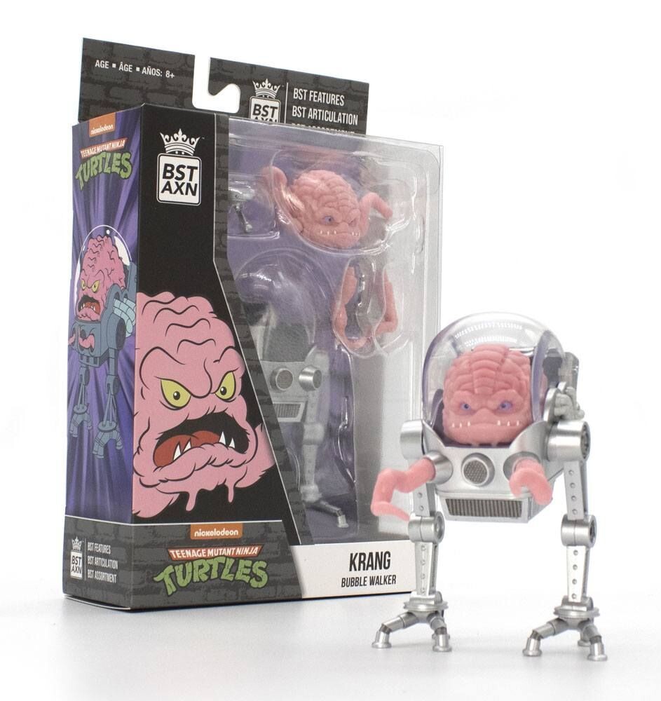 Teenage Mutant Ninja Turtles BST AXN Actionfigur Krang w. Bubble Walker