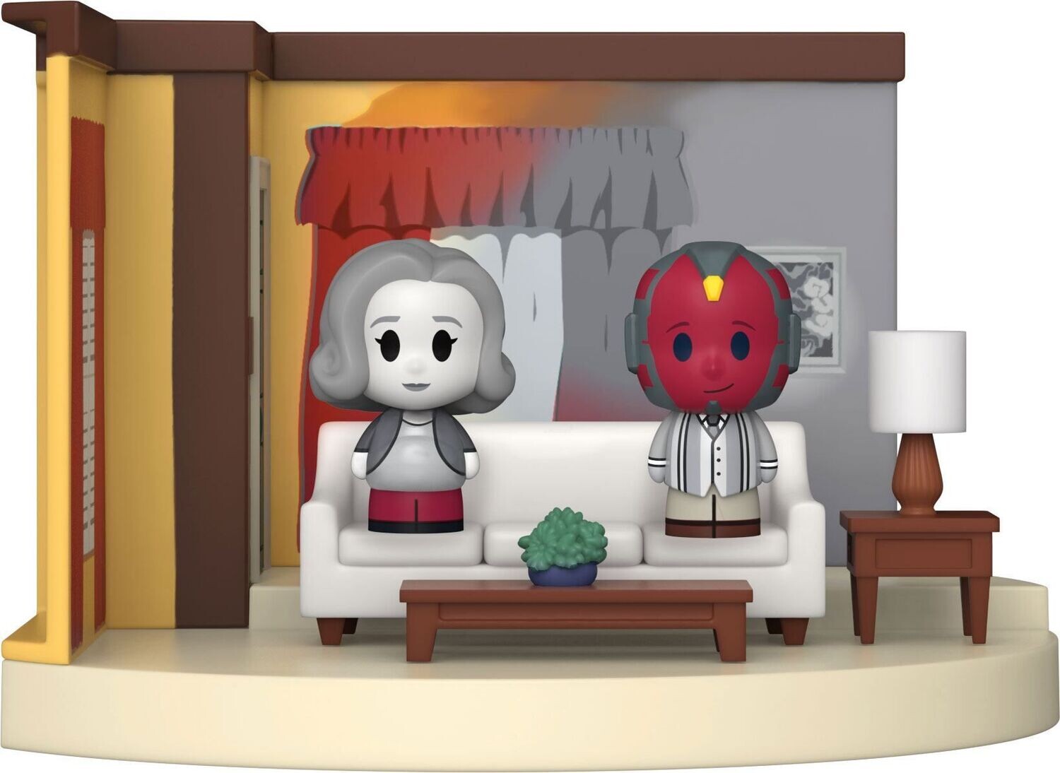 Funko POP! WandaVision Mini Moment Figuren Set LR 60´s Vinyl 9 cm