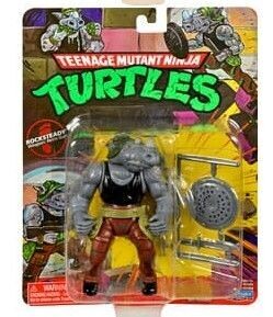 Boti Teenage Mutant Ninja Turtles Actionfiguren Classic Turtle Rocksteady 10 cm