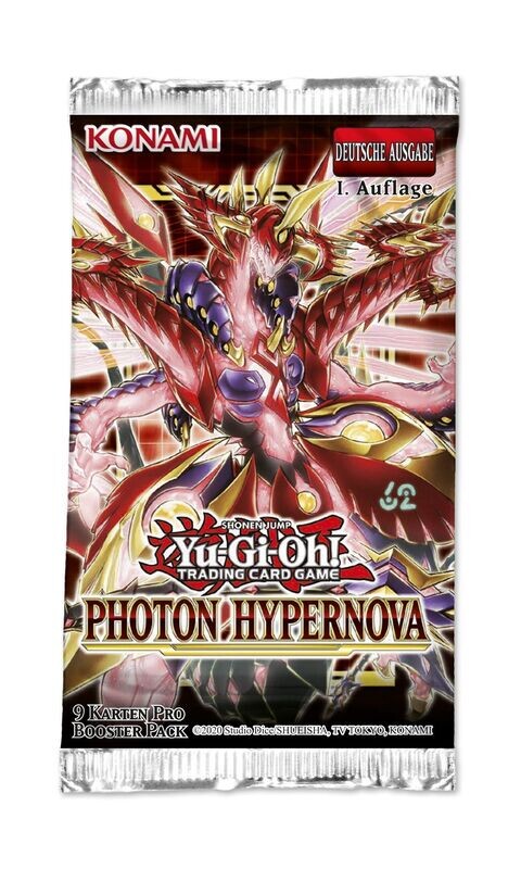 Konami Yu-Gi-Oh! TRADING CARD GAME Photon Hypernova Booster Pack DEUTSCH