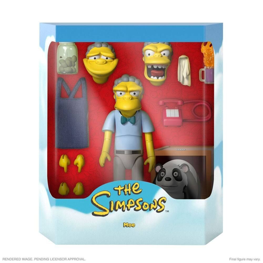 Super7 The Simpsons Ultimate Actionfigur Moe 18 cm